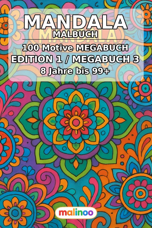 Mandalas Malbuch 100 Ausmalbilder PDF Download – Cover