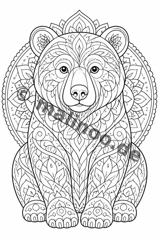 Mandalas Malbuch 100 Ausmalbilder PDF Download – Vorschaubild 5