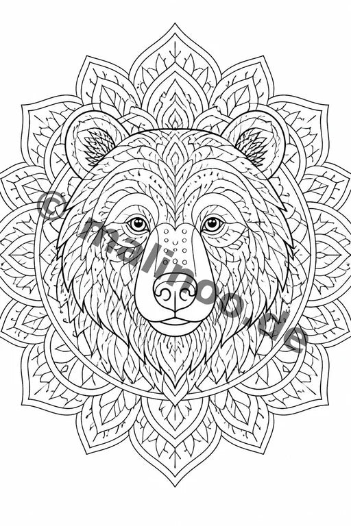 Mandalas Malbuch 100 Ausmalbilder PDF Download – Vorschaubild 5