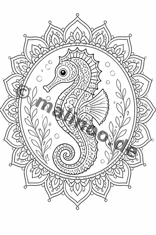 Mandalas Malbuch 100 Ausmalbilder gedruckt+gebunden – Vorschaubild 9