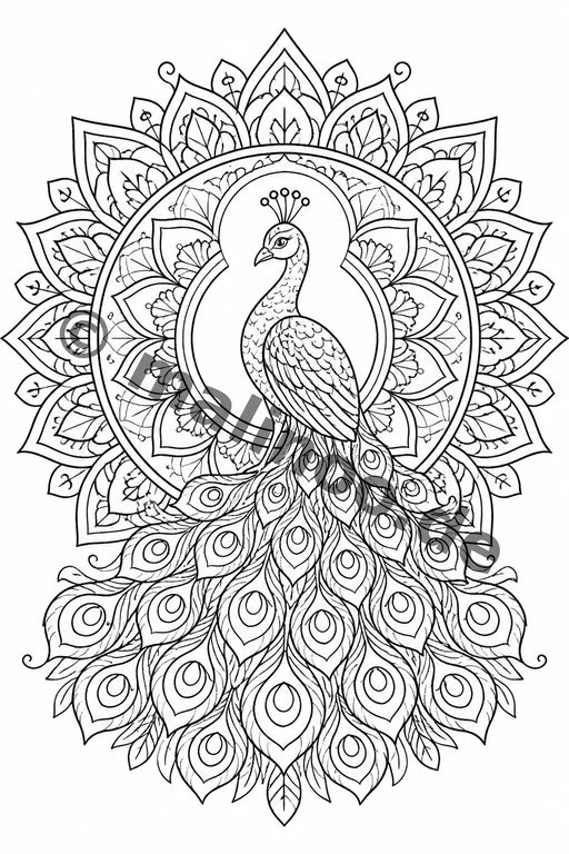 Mandalas Malbuch 100 Ausmalbilder gedruckt+lose – Vorschaubild 4