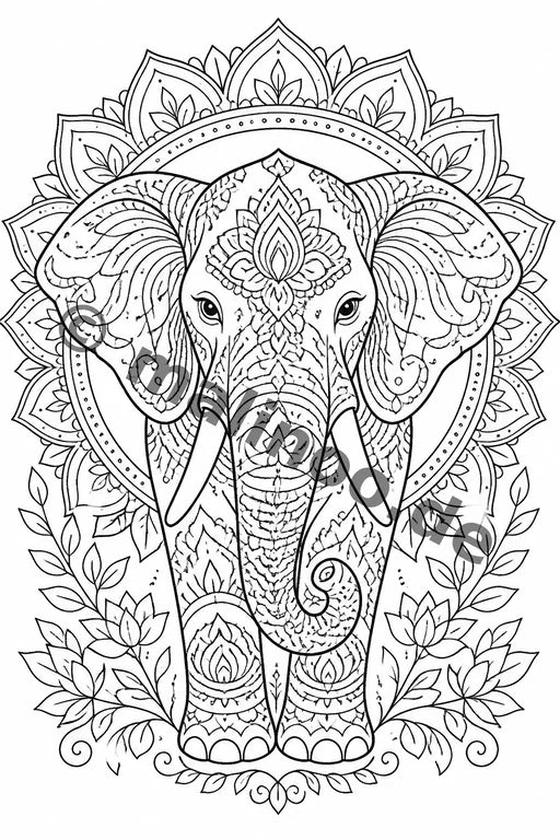 Mandalas Malbuch 100 Ausmalbilder gedruckt+lose – Vorschaubild 7