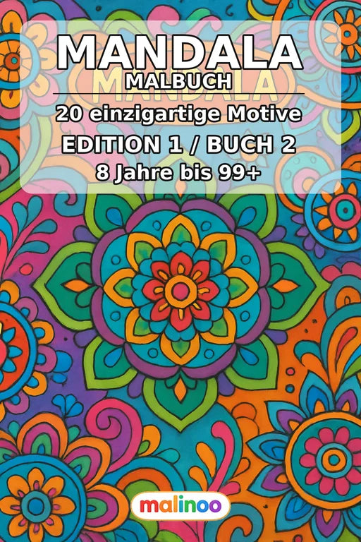 Mandalas Malbuch 20 Ausmalbilder PDF Download – Cover