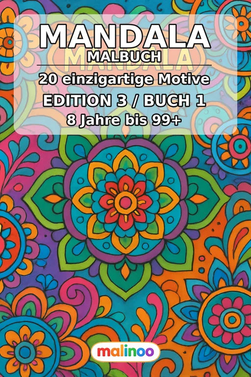 Mandalas Malbuch 20 Ausmalbilder PDF Download – Cover
