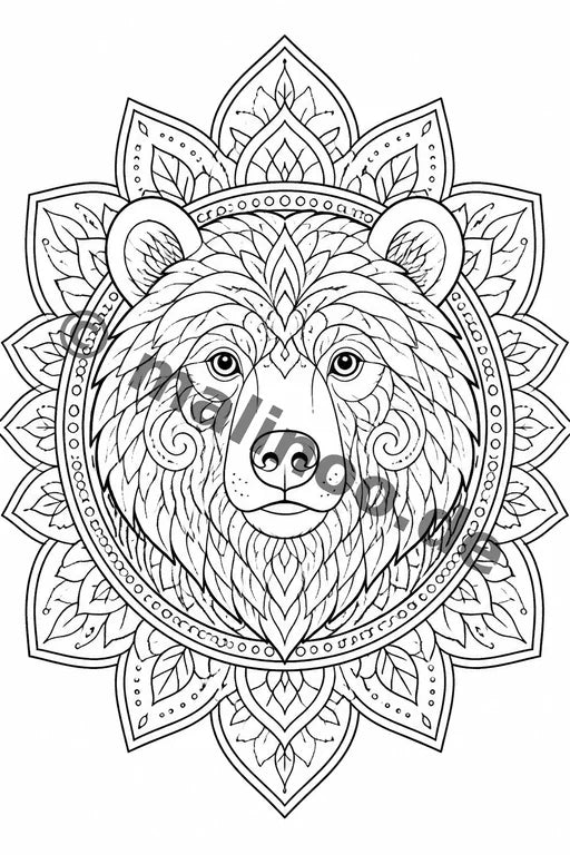 Mandalas Malbuch 20 Ausmalbilder PDF Download – Vorschaubild 5