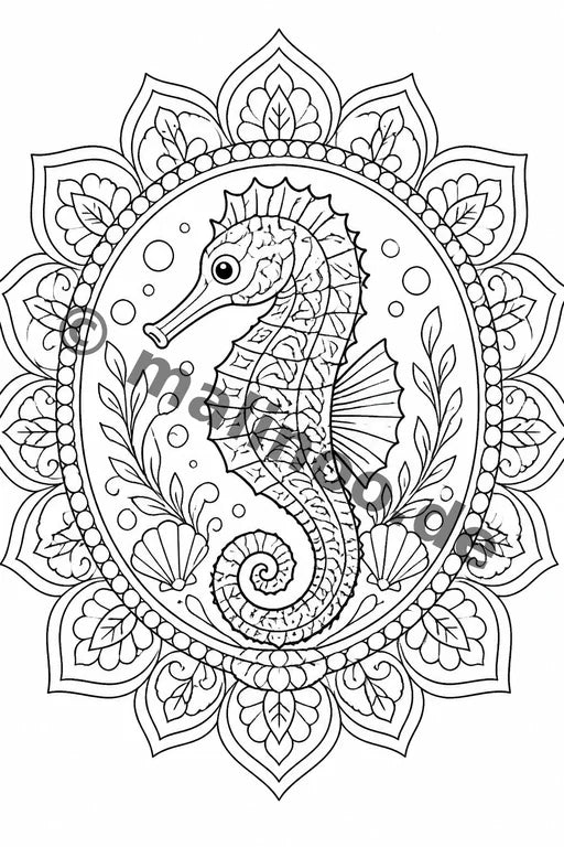 Mandalas Malbuch 20 Ausmalbilder gedruckt+gebunden – Vorschaubild 9