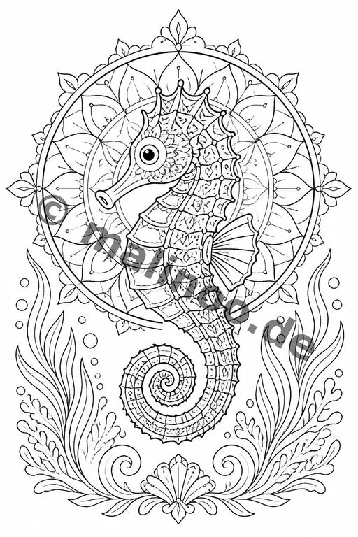 Mandalas Malbuch 20 Ausmalbilder gedruckt+gebunden – Vorschaubild 9