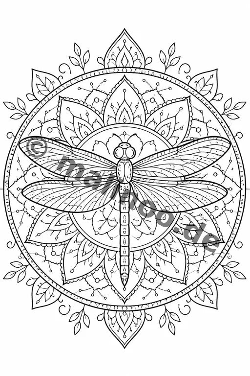 Mandalas Malbuch 20 Ausmalbilder gedruckt+lose – Vorschaubild 3