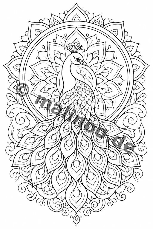 Mandalas Malbuch 20 Ausmalbilder gedruckt+lose – Vorschaubild 4
