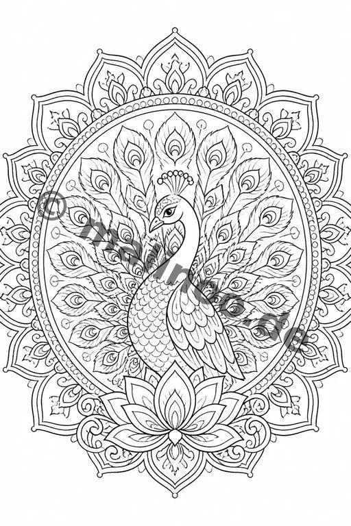 Mandalas Malbuch 20 Ausmalbilder gedruckt+lose – Vorschaubild 4