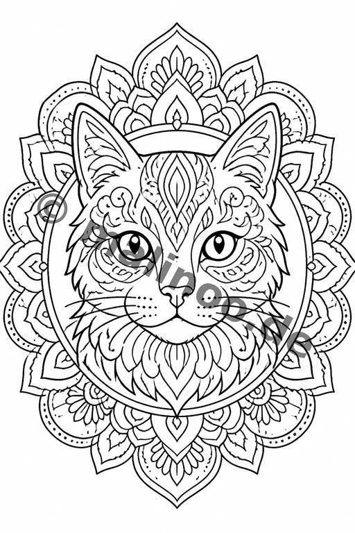 Mandalas Malbuch 20 Ausmalbilder gedruckt+lose – Vorschaubild 6