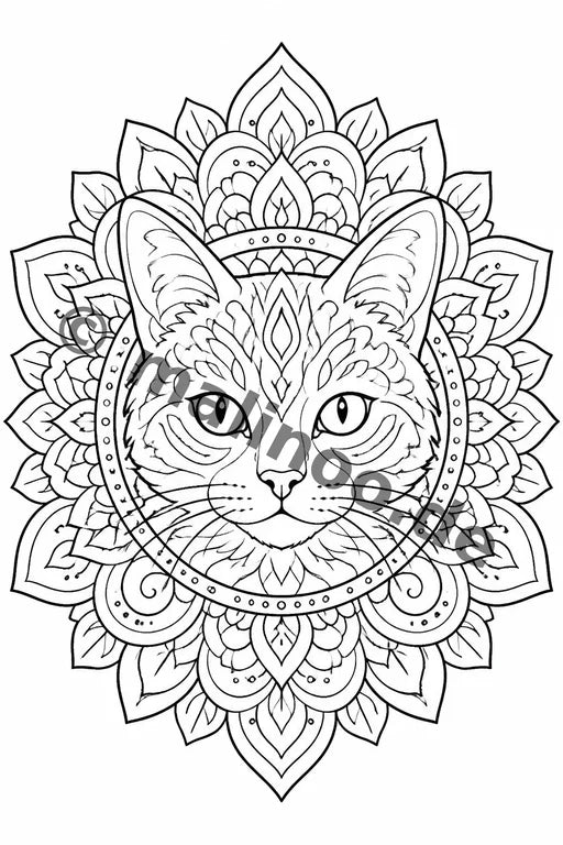 Mandalas Malbuch 20 Ausmalbilder gedruckt+lose – Vorschaubild 6
