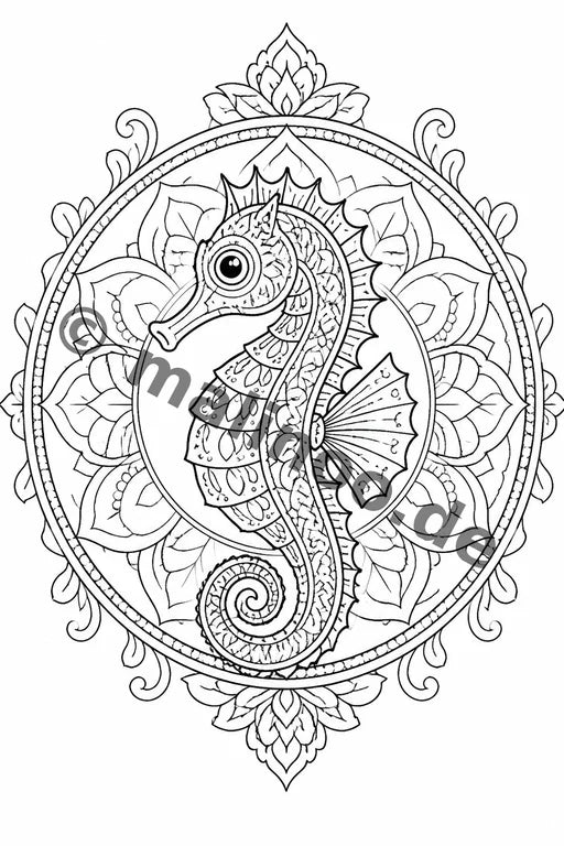 Mandalas Malbuch 20 Ausmalbilder gedruckt+lose – Vorschaubild 9