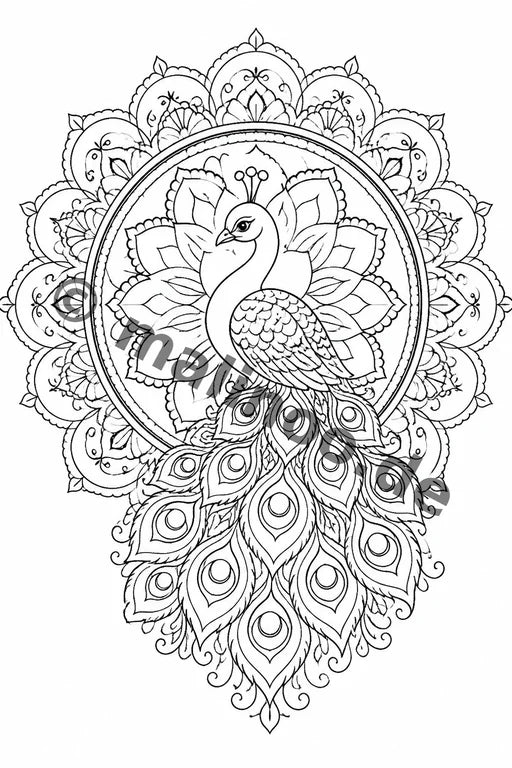 Mandalas Malbuch 50 Ausmalbilder gedruckt+lose – Vorschaubild 4