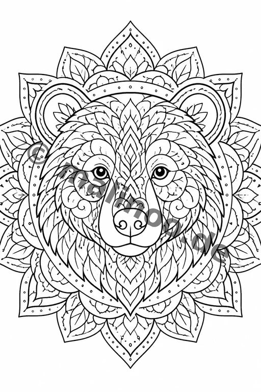 Mandalas Malbuch 50 Ausmalbilder gedruckt+lose – Vorschaubild 5