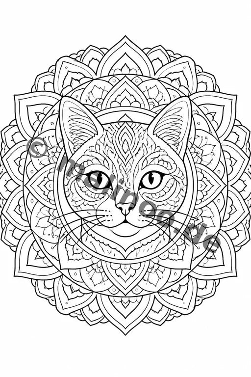 Mandalas Malbuch 50 Ausmalbilder gedruckt+lose – Vorschaubild 6
