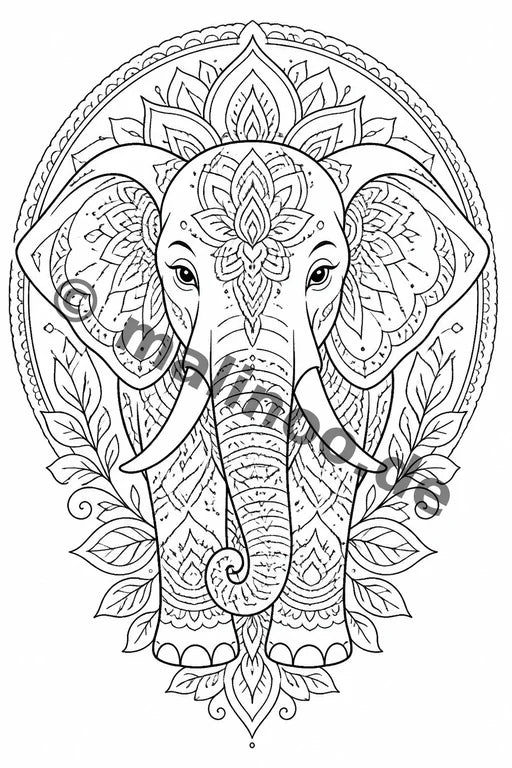 Mandalas Malbuch 50 Ausmalbilder gedruckt+lose – Vorschaubild 7