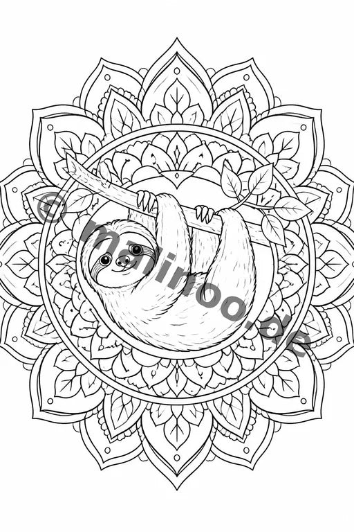 Mandalas Malbuch 50 Ausmalbilder gedruckt+lose – Vorschaubild 8