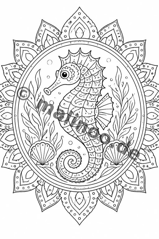 Mandalas Malbuch 50 Ausmalbilder gedruckt+lose – Vorschaubild 9