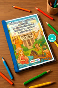 Römische Götter Malbuch 50 Ausmalbilder PDF Download – Mockup-Ansicht