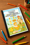 Taufe Malbuch 100 Ausmalbilder gedruckt+gebunden – Mockup-Ansicht