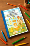 Taufe Malbuch 50 Ausmalbilder gedruckt+gebunden – Mockup-Ansicht