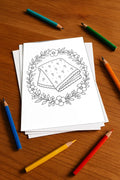 Taufe Malbuch 50 Ausmalbilder gedruckt+lose – Mockup-Ansicht