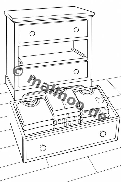Wir ziehen um Malbuch 20 Ausmalbilder PDF Download – Vorschaubild 4