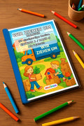 Wir ziehen um Malbuch 50 Ausmalbilder gedruckt+gebunden – Mockup-Ansicht