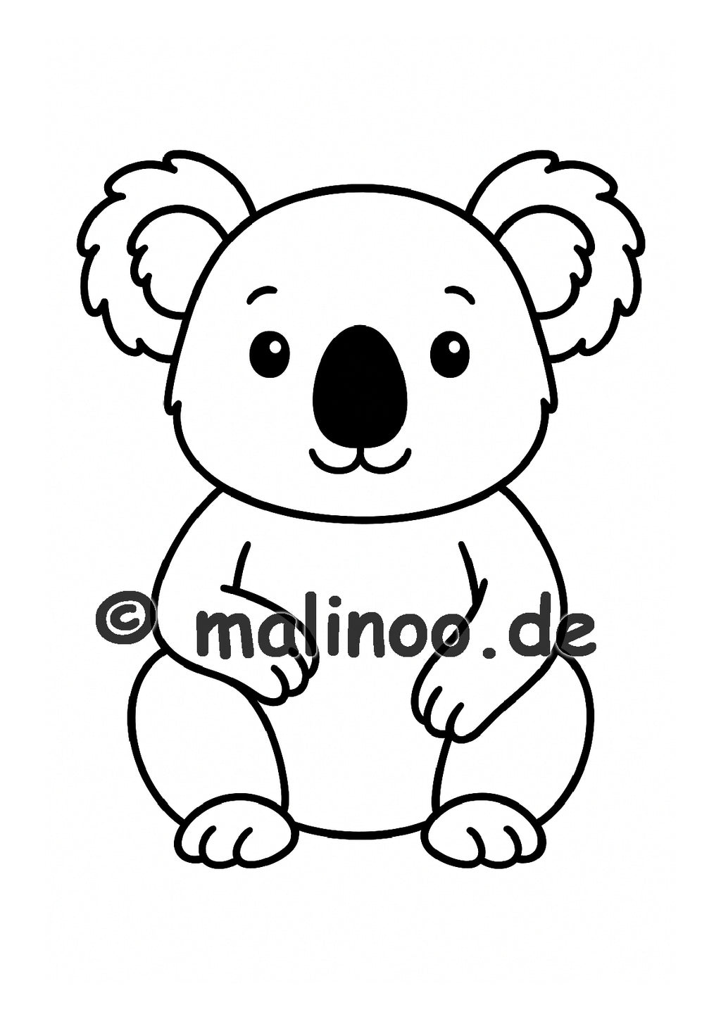 BUNDLE Tier Malbücher Kinder – 5 Malbücher mit je 20 Tiere zum Ausmalen, 100 Tiere, Malbücher ab 3 Jahre, Buch 1  bis 5