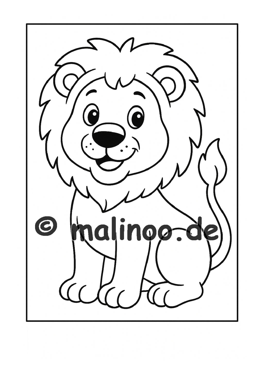 BUNDLE Tier Malbücher Kinder – 5 Malbücher mit je 20 Tiere zum Ausmalen, 100 Tiere, Malbücher ab 3 Jahre, Buch 1  bis 5