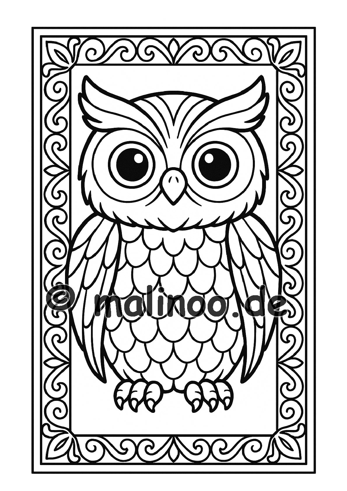 BUNDLE Tier Malbücher Kinder – 5 Malbücher mit je 20 Tiere zum Ausmalen, 100 Tiere, Malbücher ab 3 Jahre, Buch 1  bis 5