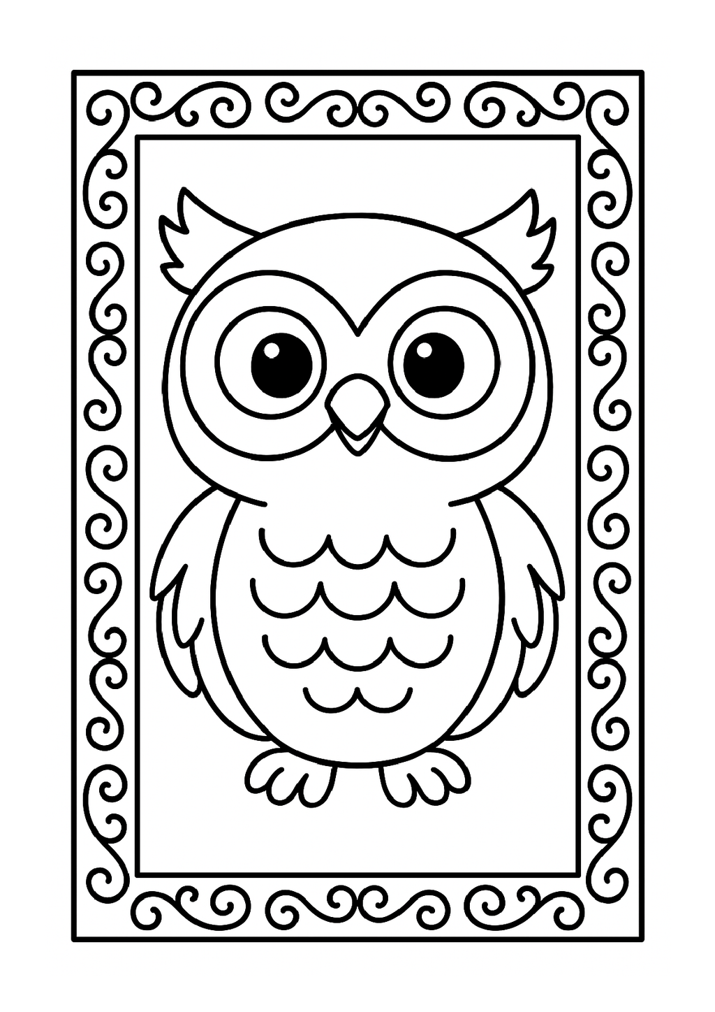 Tier Malbuch Kinder – 20 Tiere zum Ausmalen, Malbuch ab 3 Jahre, Buch 2