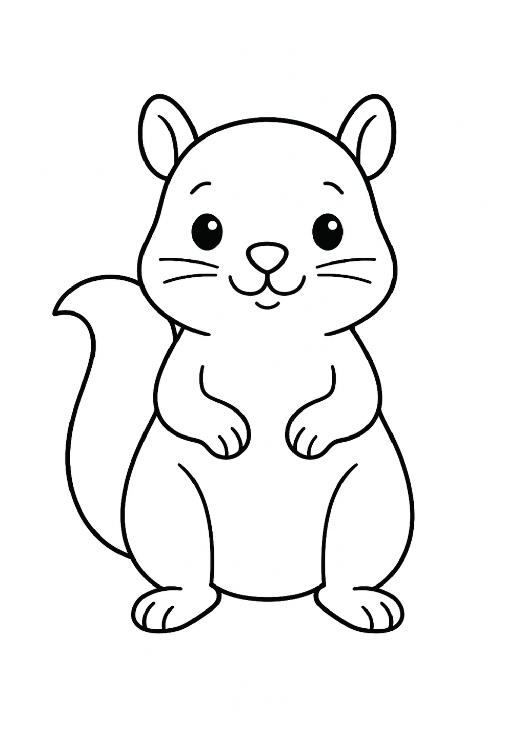 Tier Malbuch Kinder – 20 Tiere zum Ausmalen, Malbuch ab 3 Jahre, Buch 2