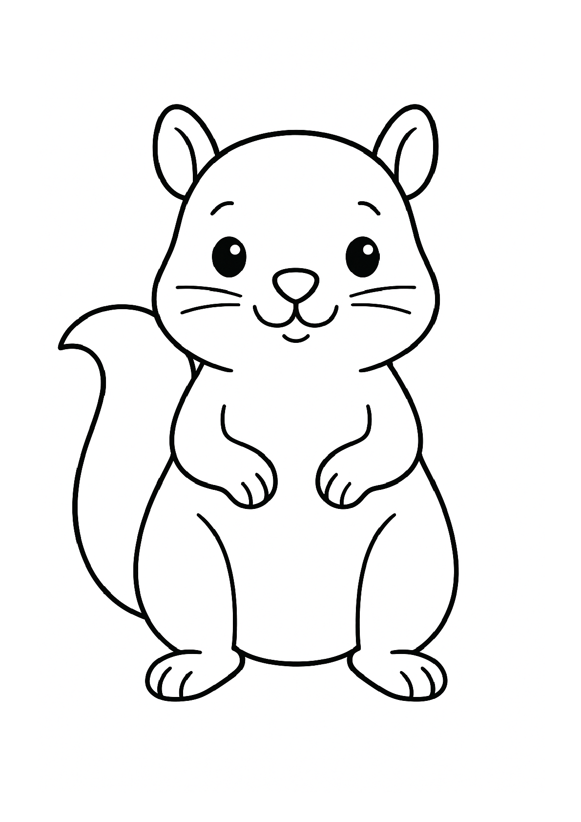 Tier Malbuch Kinder – 20 Tiere zum Ausmalen, Malbuch ab 3 Jahre, Buch 2