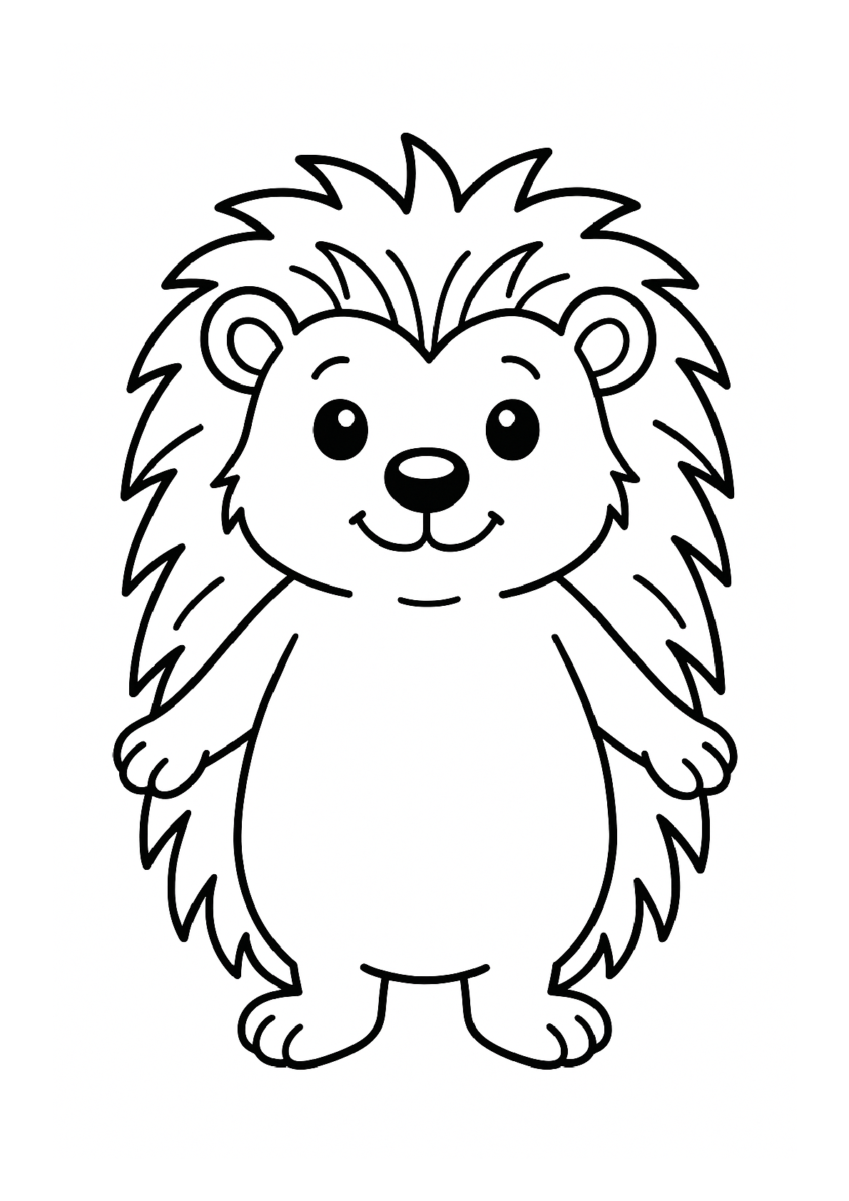 Tier Malbuch Kinder – 20 Tiere zum Ausmalen, Malbuch ab 3 Jahre, Buch 2