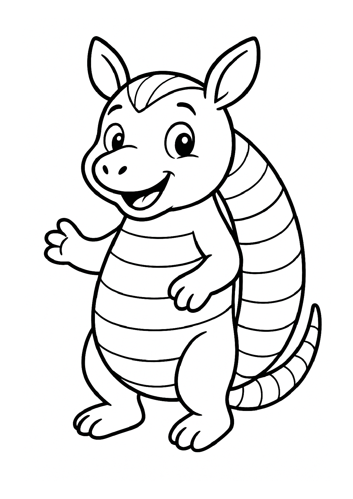 Tier Malbuch Kinder – 20 Tiere zum Ausmalen, Malbuch ab 3 Jahre, Buch 2