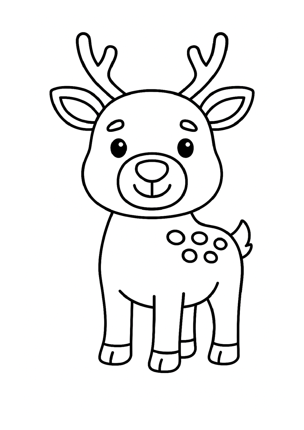 Tier Malbuch Kinder – 20 Tiere zum Ausmalen, Malbuch ab 3 Jahre, Buch 2