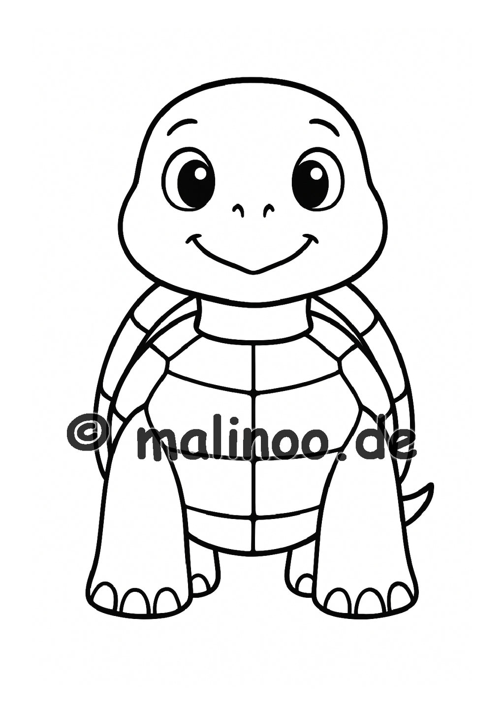 Tier Malbuch Kinder – 20 Tiere zum Ausmalen, Malbuch ab 3 Jahre, Buch 5