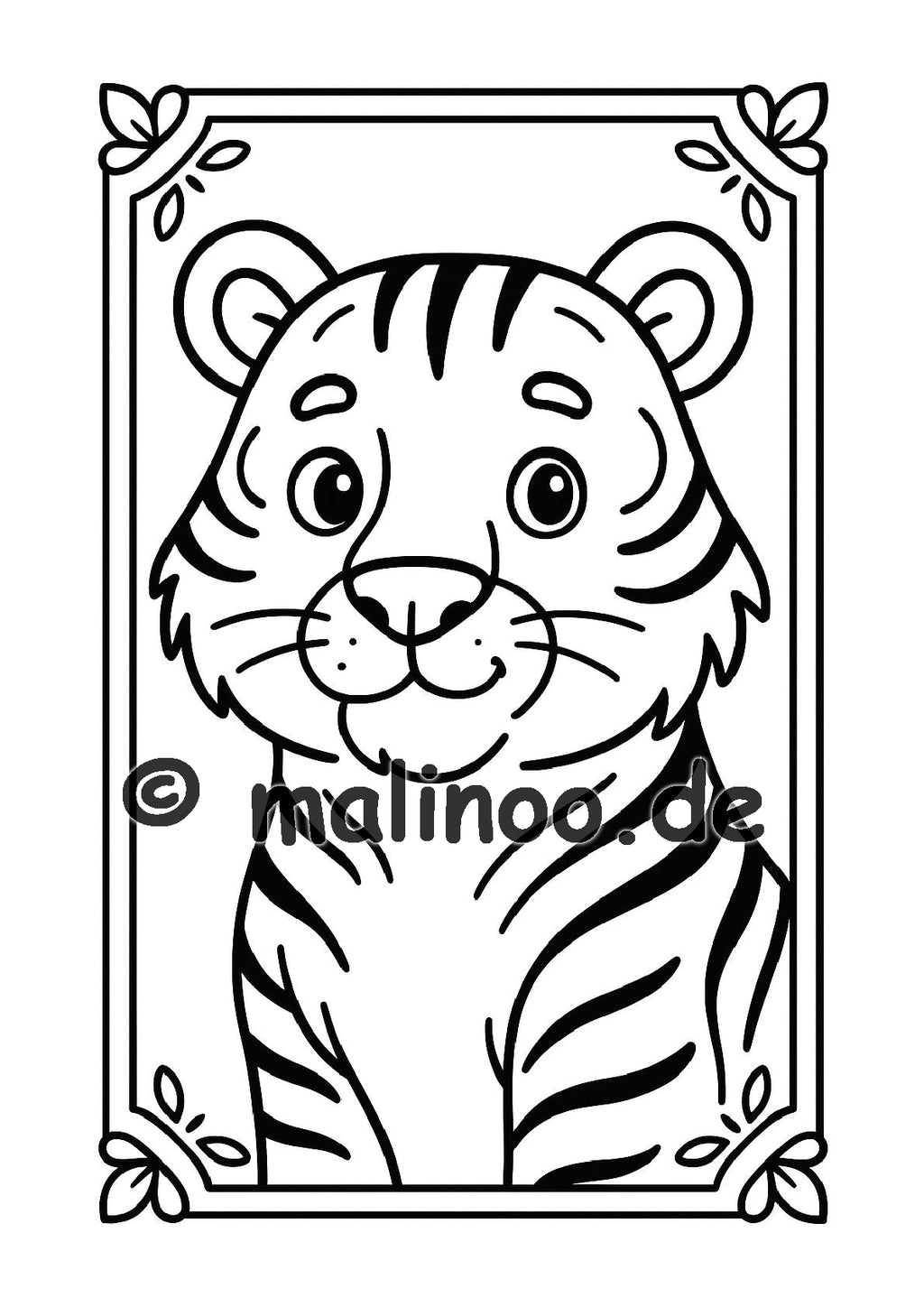 BUNDLE: Tier Malbücher Kinder – 2 Bücher mit je 50 Tiere zum Ausmalen, 100 Tiere, Malbuch ab 3 Jahre, Buch 1+2