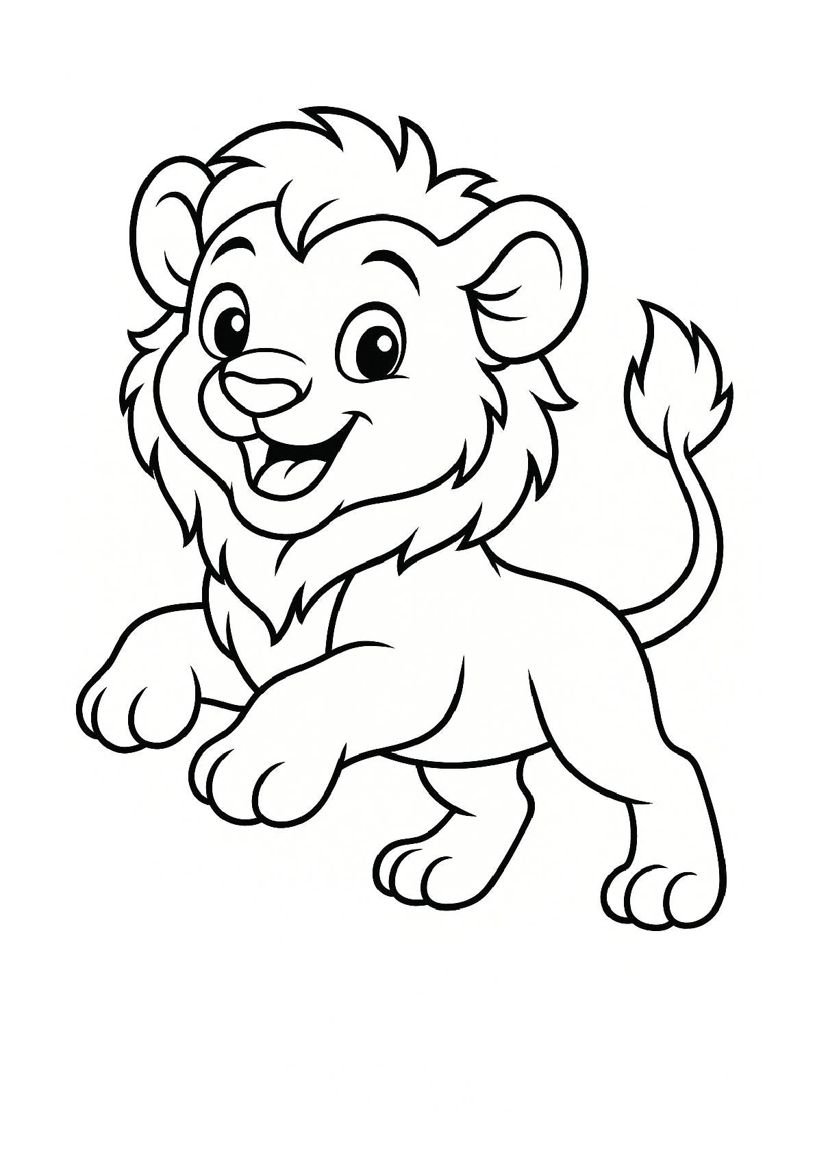 Tier Malbuch Kinder – 50 Tiere zum Ausmalen, Malbuch ab 3 Jahre, Buch 2