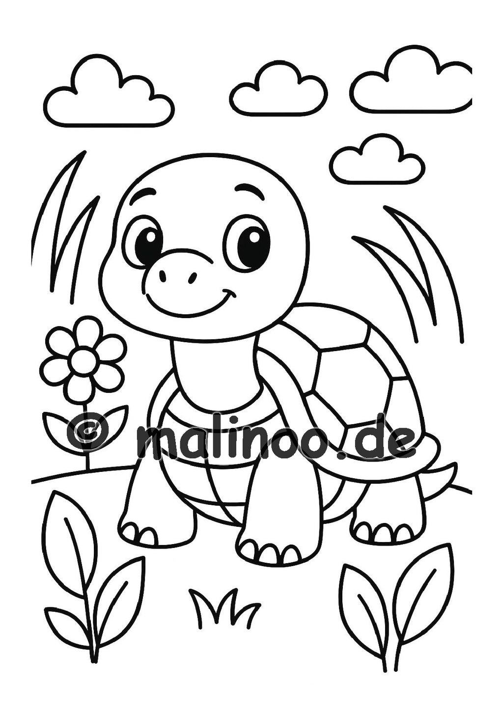 Tier Malbuch Kinder – 100 Tiere zum Ausmalen, Malbuch ab 3 Jahre