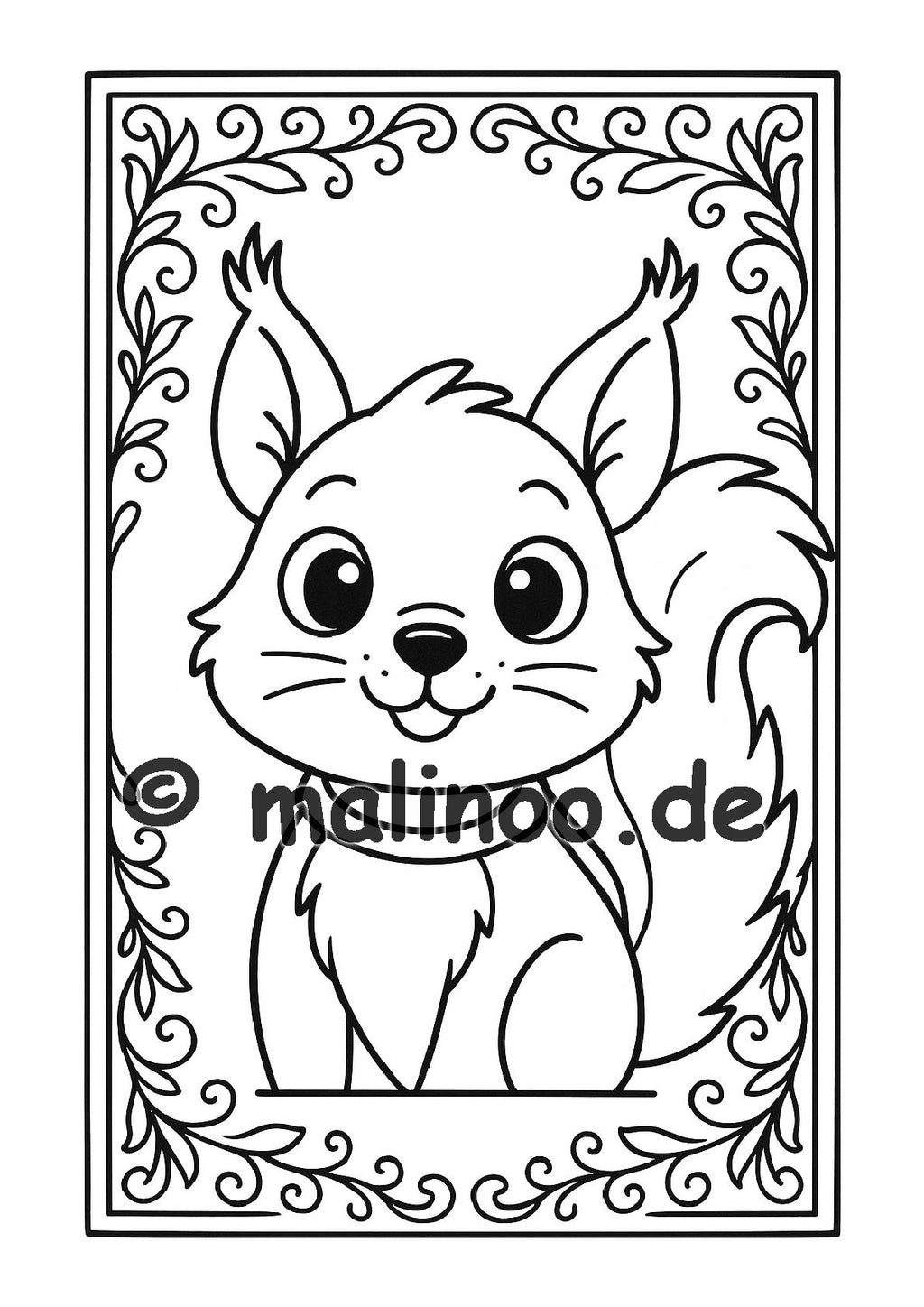 Tier Malbuch Kinder – 100 Tiere zum Ausmalen, Malbuch ab 3 Jahre