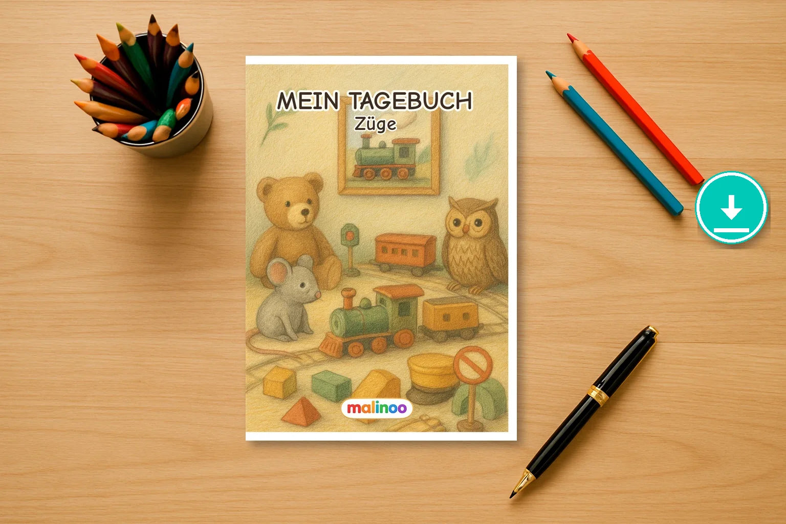 Tagebuch Trains Activity Medium activity 00 mockup digital