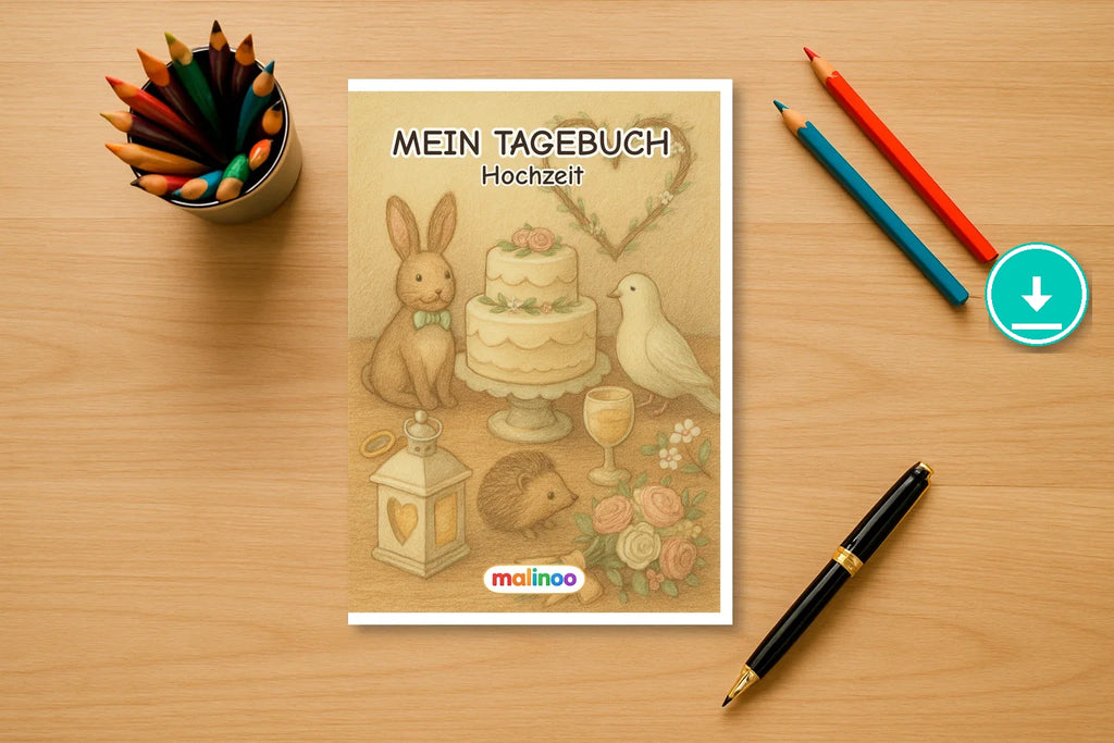 Tagebuch Wedding Medium 00 mockup digital