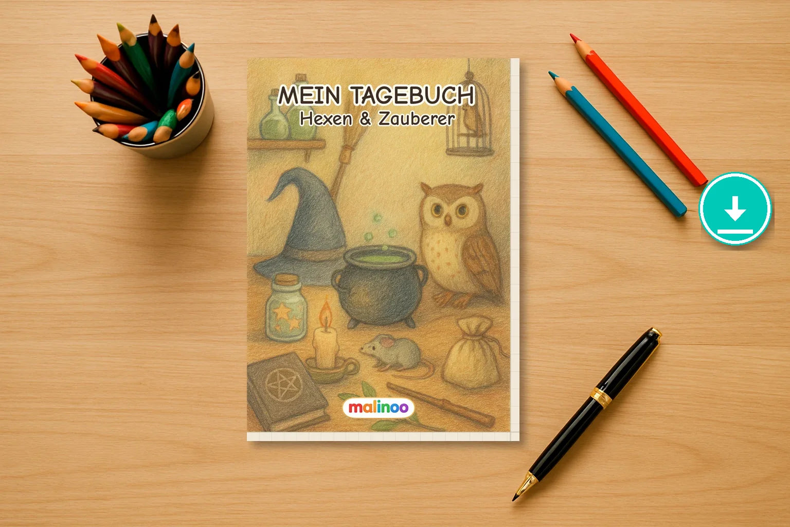 Tagebuch Witches And Wizards Low